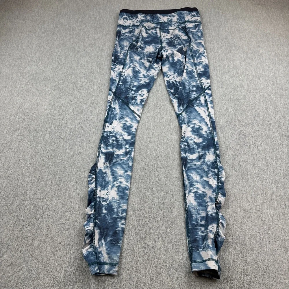Lululemon Leggings Womens 4 Blue Stretch Speed Tight III 30